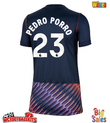 Tottenham Hotspur Pedro Porro #23 Replica Away Stadium Shirt for Women 2026-27 Short Sleeve